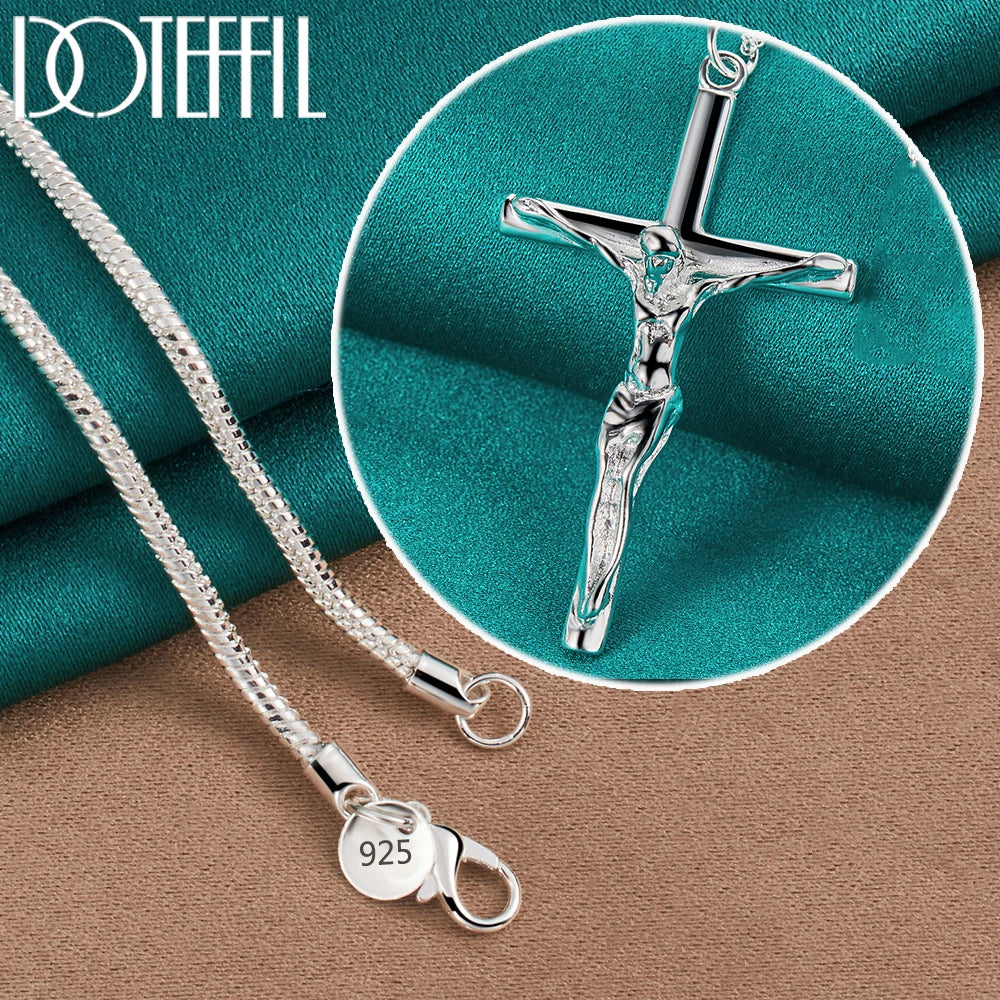 DOTEFFIL 925 Sterling Silver Jesus