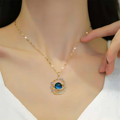 Collares Para Mujer Delicate and Beautiful Starry Pendant