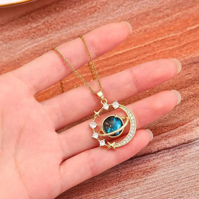 Collares Para Mujer Delicate and Beautiful Starry Pendant