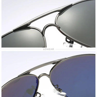 AOWEAR Men's Aviation Sunglasses