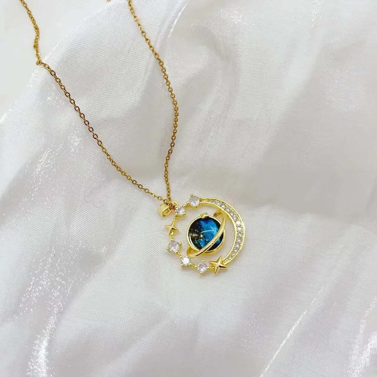 Collares Para Mujer Delicate and Beautiful Starry Pendant