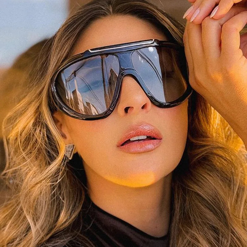 Big Aviator Sunglasses Women Men Fashion Oversized