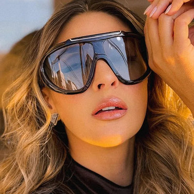 Big Aviator Sunglasses Women Men Fashion Oversized