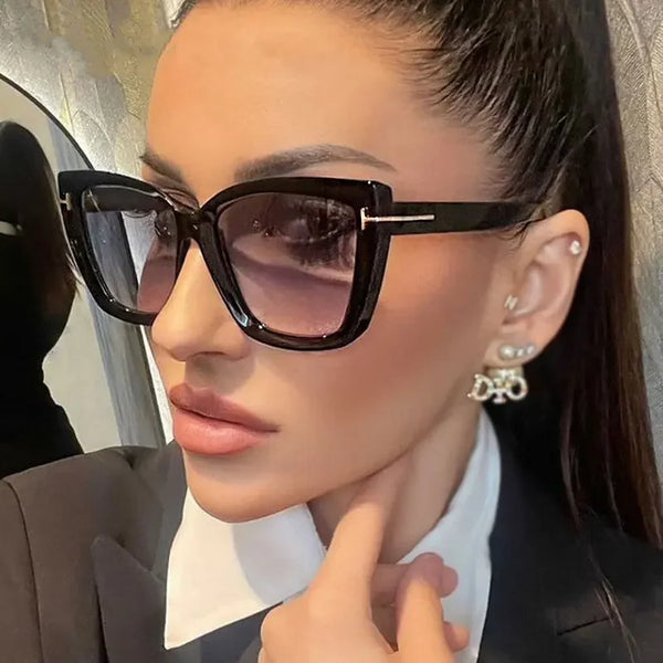 Brand Designer Cat Eye Sunglasses W omen