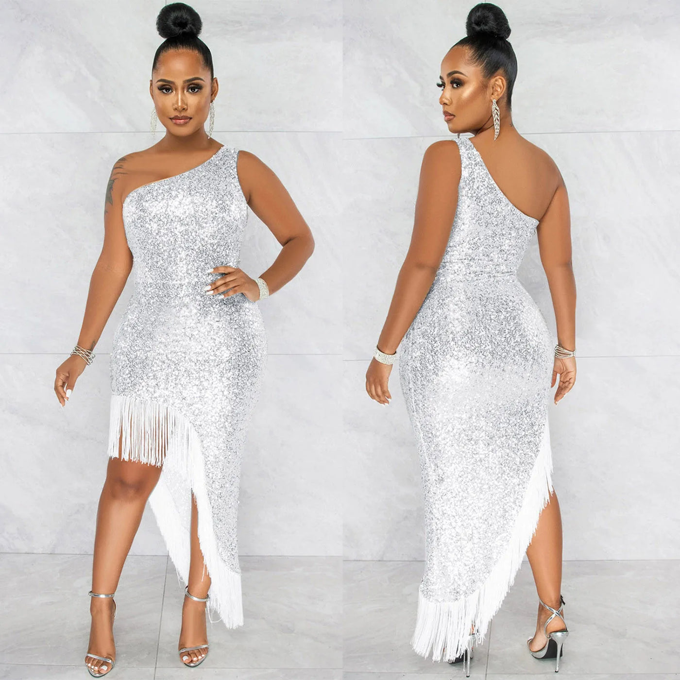 Dresses For Women Summer Plus Size Shoulder